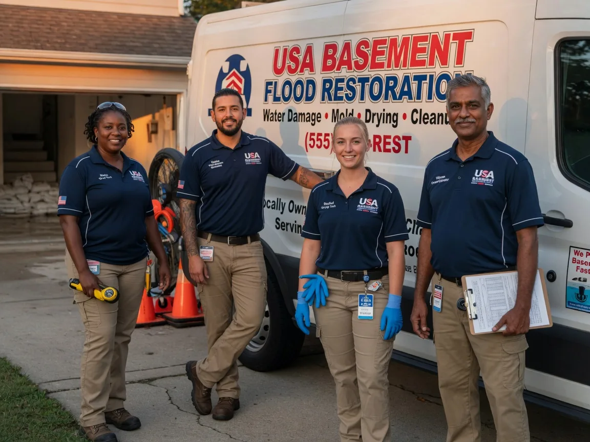 Basement Flood Cleanup company in Linden, AL