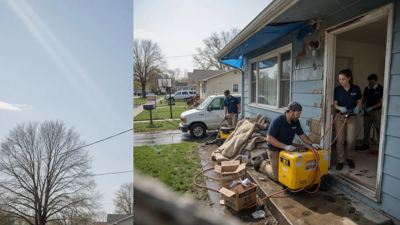 Basement Flood Cleanup in Linden, AL near me
